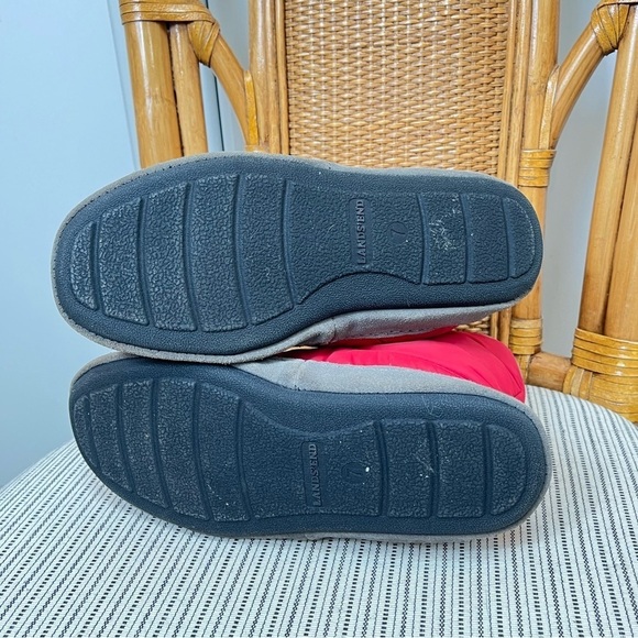 Lands End Boys Fluffy Slippers - Picture 6 of 6